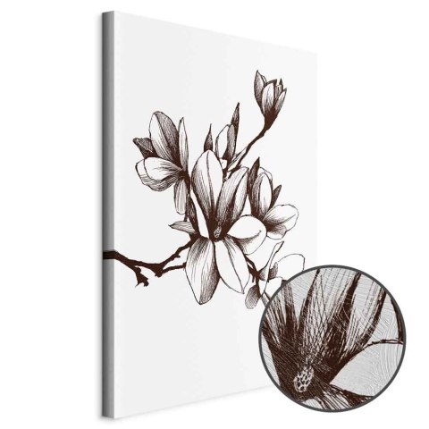 Obraz - Renesansowe magnolie (1-częściowy) pionowy 20x30 Premium Print