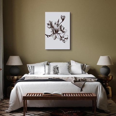 Obraz - Renesansowe magnolie (1-częściowy) pionowy 40x60 Standard