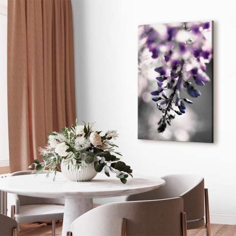 Obraz - Fioletowe dzwonki (1-częściowy) pionowy 60x90 Standard