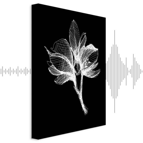 Obraz - Nocny kwiat (1-częściowy) pionowy 20x30 Akustyczny