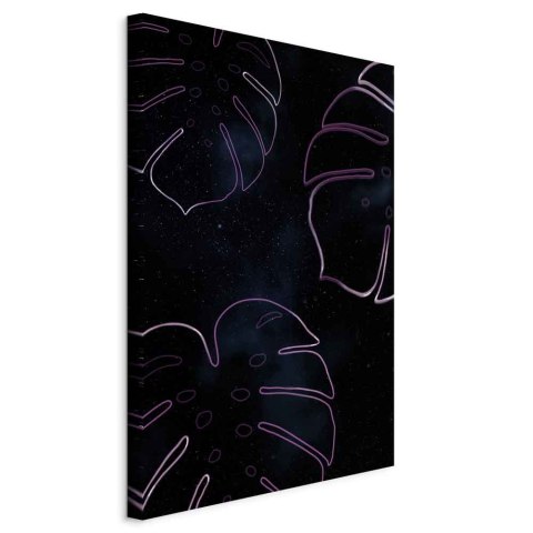 Obraz - Galaktyczna monstera (1-częściowy) pionowy 40x60 Standard