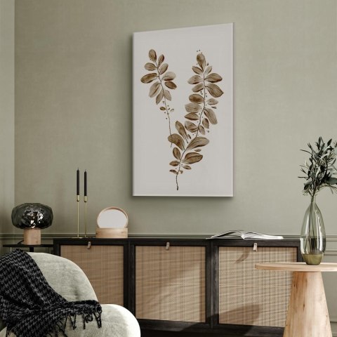 Obraz - Sierpniowe liście (1-częściowy) pionowy 60x90 Standard