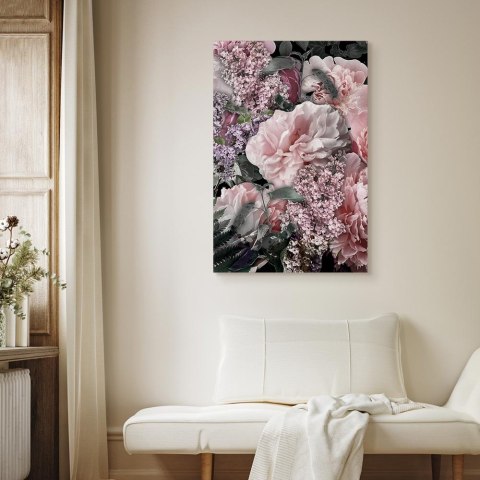Obraz - Wśród kwiatów (1-częściowy) - rozkwitające rośliny w kolorach natury 20x30 Premium Print
