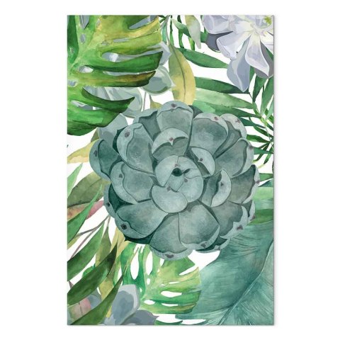 Obraz - Tropikalna flora (1-częściowy) pionowy 40x60 Standard