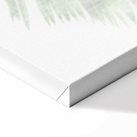 Obraz - Aksamitna zieleń (1-częściowy) pionowy 40x60 Na płótnie włoskim