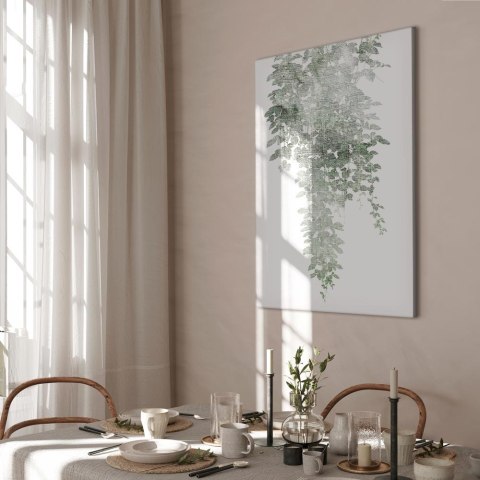 Obraz - Kaskada zieleni (1-częściowy) pionowy 20x30 Na płótnie włoskim