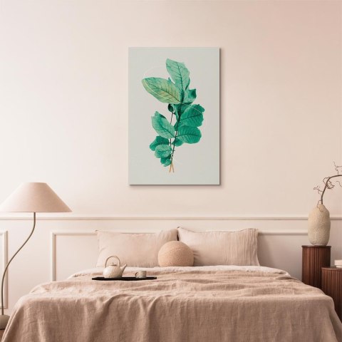 Obraz - Miętowa gracja (1-częściowy) pionowy 20x30 Premium Print