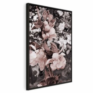 Obraz - Balans w naturze (1-częściowy) pionowy 60x90 W ramie drewnianej czarnej