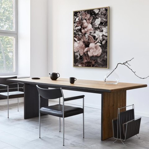 Obraz - Balans w naturze (1-częściowy) pionowy 80x120 W ramie drewnianej naturalnej