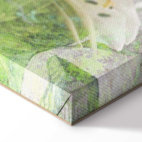 Obraz - Zielone tchnienie (1-częściowy) pionowy 20x30 Akustyczny