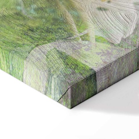 Obraz - Zielone tchnienie (1-częściowy) pionowy 20x30 Premium Print