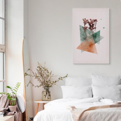 Obraz - Modernistyczny kwiat (1-częściowy) pionowy 20x30 Standard