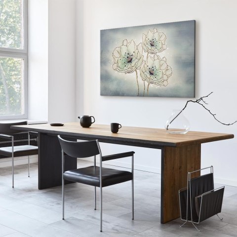 Obraz - Kwiaty oceanu (1-częściowy) szeroki 90x60 Standard