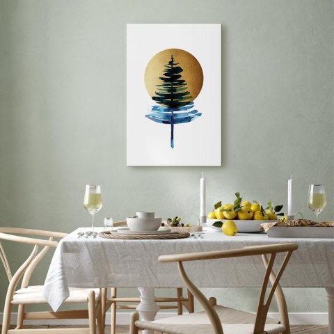 Obraz - Słoneczna zima (1-częściowy) pionowy 40x60 Standard