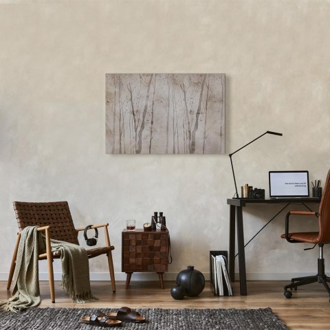 Obraz - Beżowy las myśli (1-częściowy) szeroki 90x60 Standard