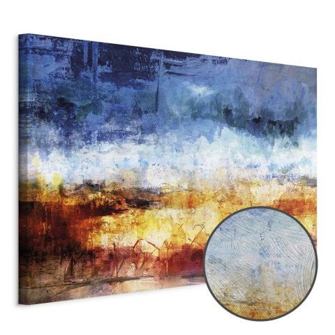 Obraz - Gorąca kraina linii (1-częściowy) szeroki 30x20 Premium Print