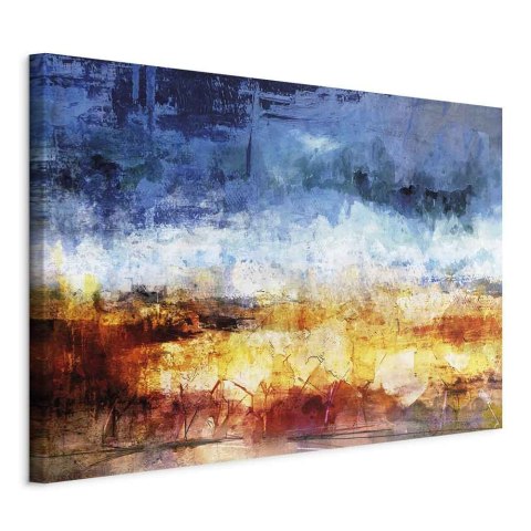 Obraz - Gorąca kraina linii (1-częściowy) szeroki 30x20 Standard