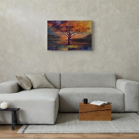 Obraz - Jesienne szkice (1-częściowy) szeroki 30x20 Premium Print