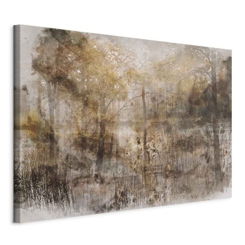 Obraz - Serce lasu (1-częściowy) szeroki 90x60 Standard