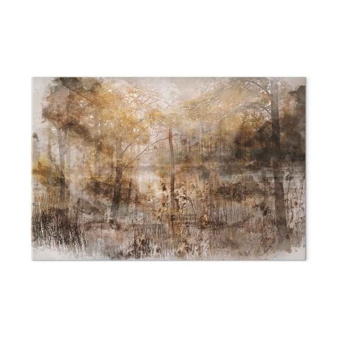Obraz - Serce lasu (1-częściowy) szeroki 90x60 Standard
