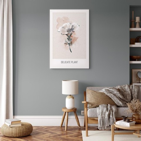 Obraz - Delikatna roślina (1-częściowy) pionowy 40x60 Standard