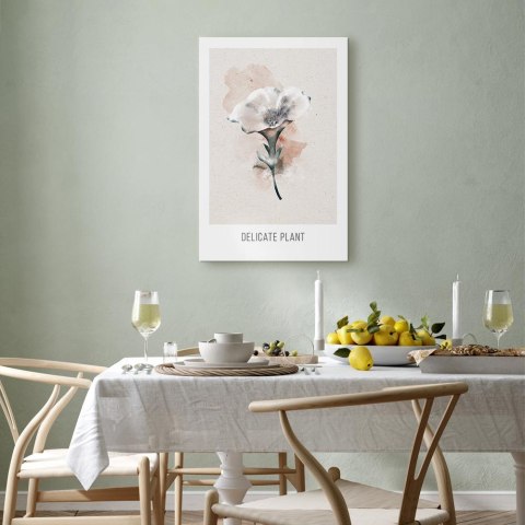 Obraz - Delikatna roślina (1-częściowy) pionowy 60x90 Standard