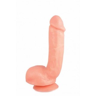X5 HARD ON Dildo penis z jądrami i przyssawką