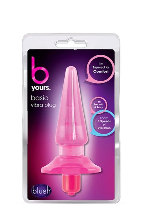 B YOURS Korek analny z wibracją