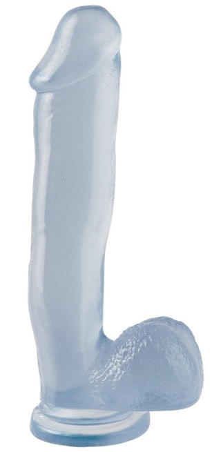Basix Rubber Works Dildo z jądrami i przyssawką