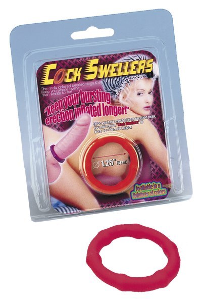 Cock Sweller Czerwony Pierścień na Penis