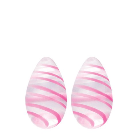 Crystal Kulki do ćwiczenia mięśni Kegels Glass Egg