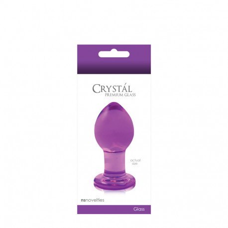 Crystal Szklany Korek analny Medium