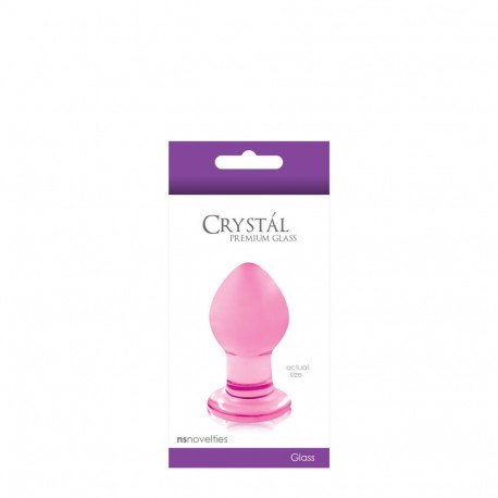 Crystal Szklany Korek analny small