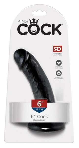 Dildo z przyssawką King Cock dł.15 cm