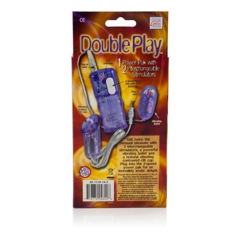 Double Play Masażer i Jajeczko stymulujące