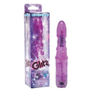 Fioletowy Wibrator GLITZ