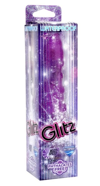 Fioletowy Wibrator GLITZ