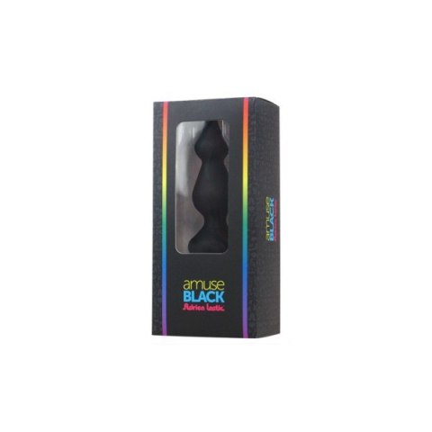 Korek analny Amuse Black S