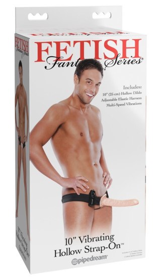 Nakładka na penis, Strap-on Vibrating Hollow