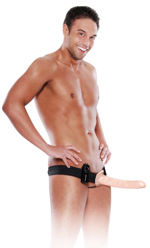 Nakładka na penis, Strap-on Vibrating Hollow