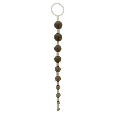 Oriental Jelly Butt Beads Czarne Koraliki Analne