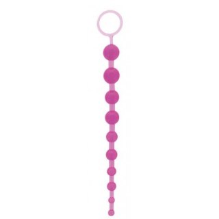 Oriental Jelly Butt Beads Fioletowe Koraliki Analne