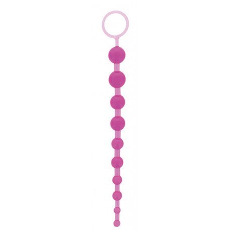 Oriental Jelly Butt Beads Fioletowe Koraliki Analne