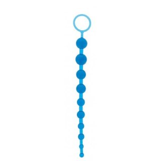 Oriental Jelly Butt Beads Niebieskie Koraliki Analne
