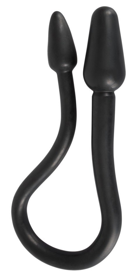 Podwójne dildo Double Plug Black 78 cm