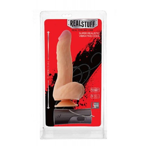REAL STUFF DILDO WIBRATOR 19 cm