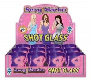 SEXY MACHO SHOTS Kieliszki 12 szt