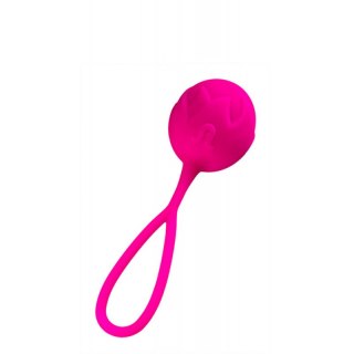 Silikonowa kulka Single Geisha Ball Magenta