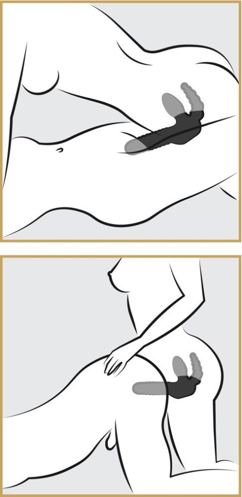 StrapOn i stymulator analny