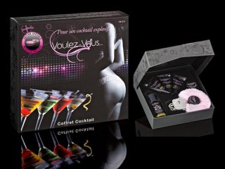 Voulez-Vous Cocktail pudełko do masażu z kajdankami.
